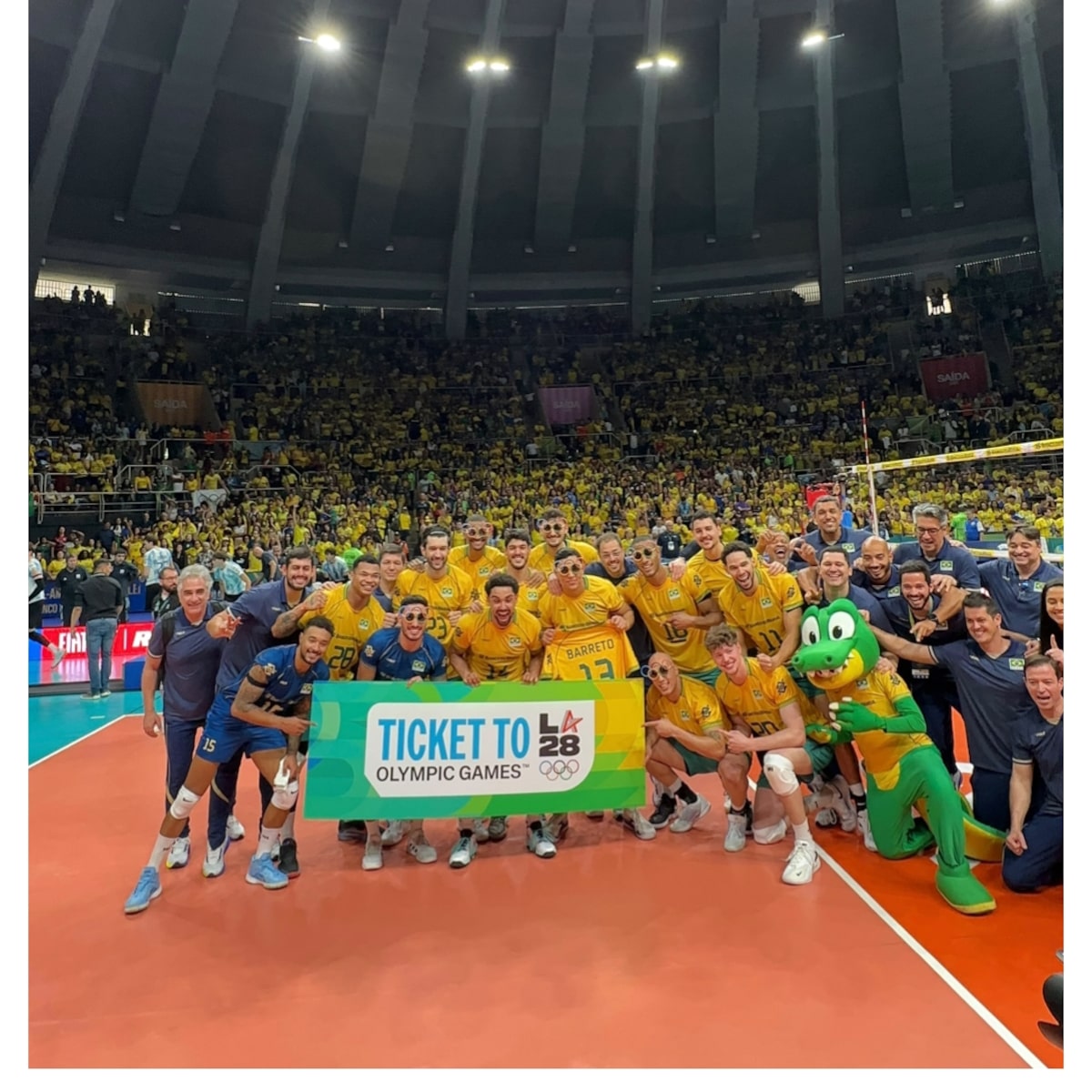 Brasil vence Argentina e se classifica às Olimpíadas de Los Angeles-2028 com confusão no fim