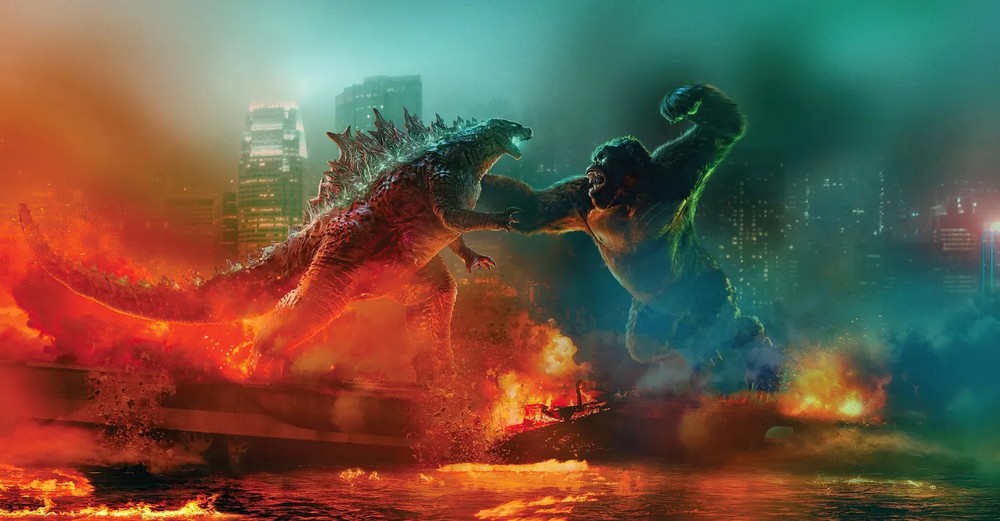 Godzilla vs King Kong apresenta um cenário em que a humanidade acredita que Godzilla é novamente uma ameaça — Foto: Reprodução/JustWatch