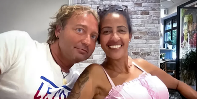 Adilma Pereira ao lado do então marido Foto: Reprodução/Italianismos