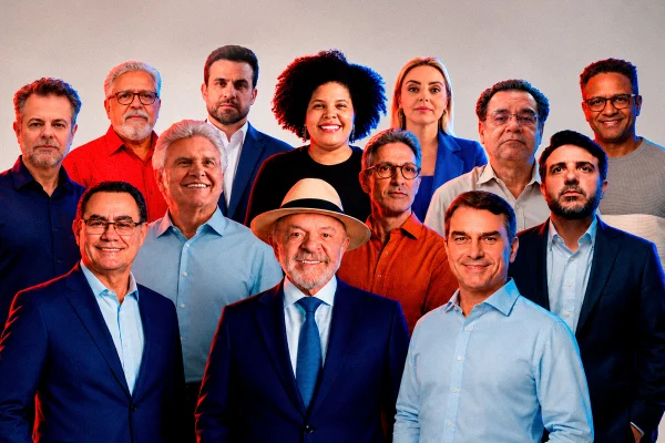 Flávio recebe do PL 7,9 vezes mais do que rivais arrecadaram fora de siglas - destaque galeria