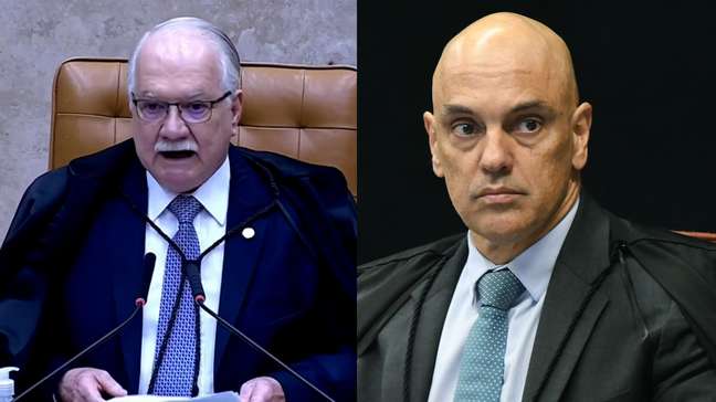 STF tem bate-bocas, placar dividido e pedido de vista de Dino em 1º julgamento sobre Moraes e Vorcaro