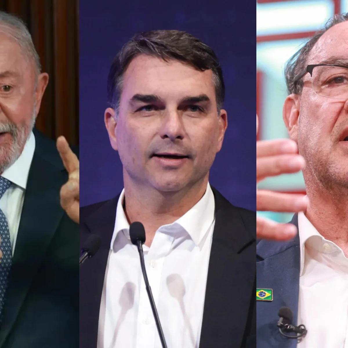 BTG/Nexus: Lula cresce no 2º turno, mas empata com Flávio e Cury