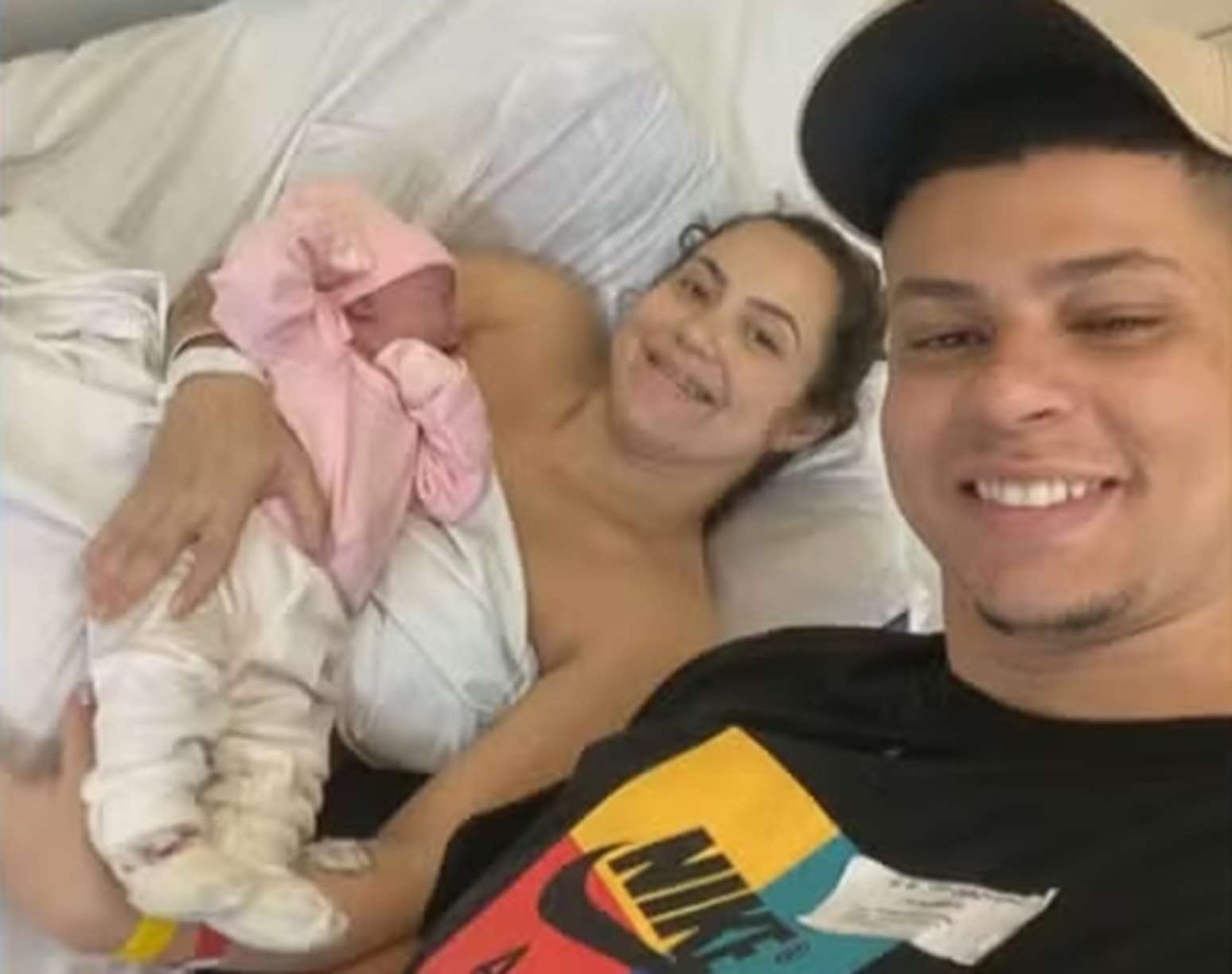 Jessica, a mãe, morreu cinco dias após o parto