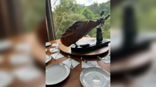 Vorcaro ofereceu a Moraes almoço com caviar, foie gras e trufas; veja fotos - destaque galeria