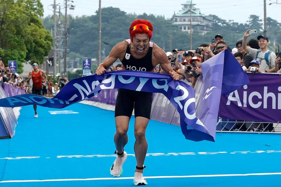 O triatleta japonês Takumi Hojo ganha o primeiro ouro dos Jogos Asiáticos