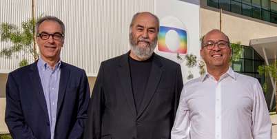 João Roberto, Roberto Irineu e José Roberto Marinho ficaram muito mais ricos do que o pai, fundador da Globo Foto: Reprodução