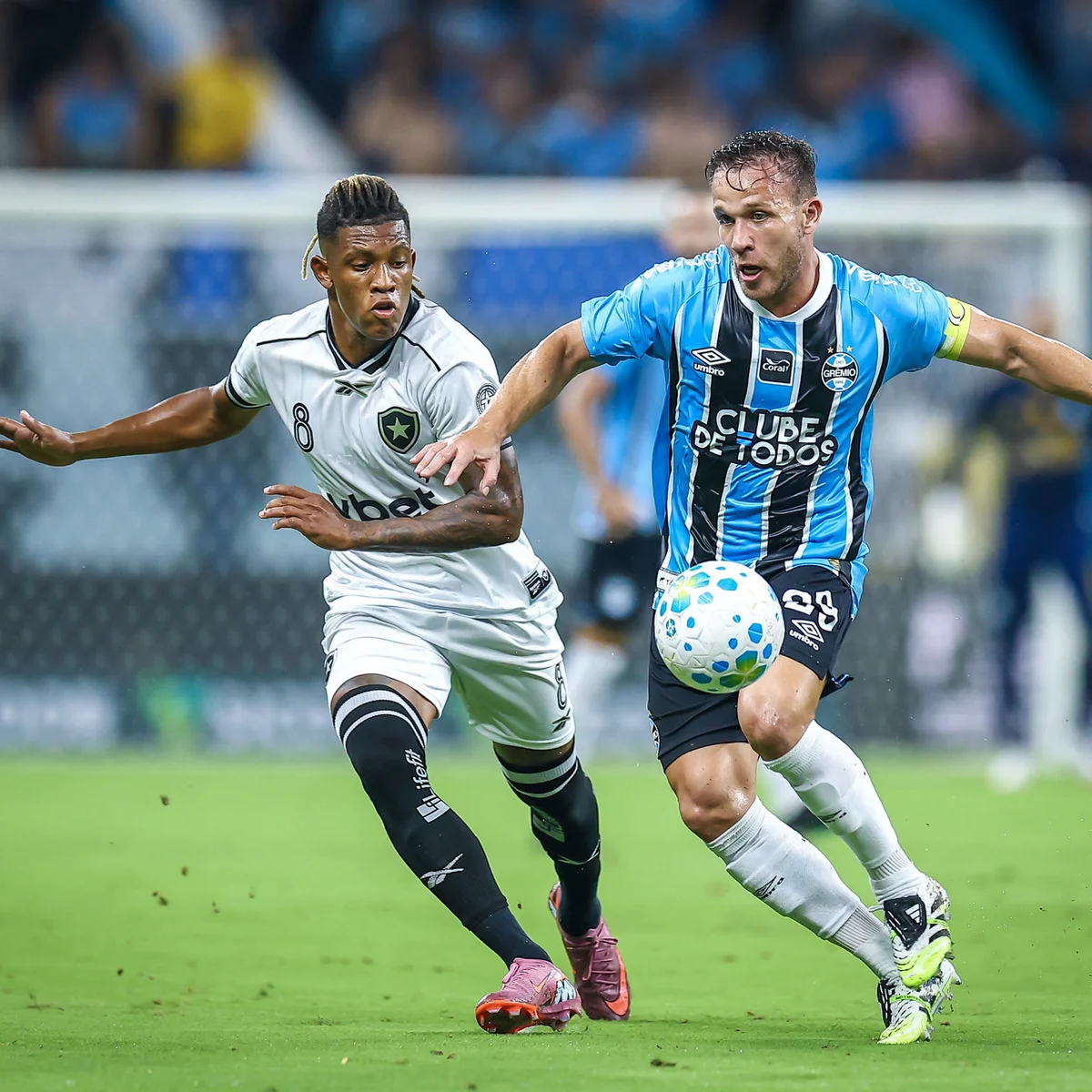 Botafogo e Grêmio se enfrentam nesta quarta em jogo atrasado do Brasileirão