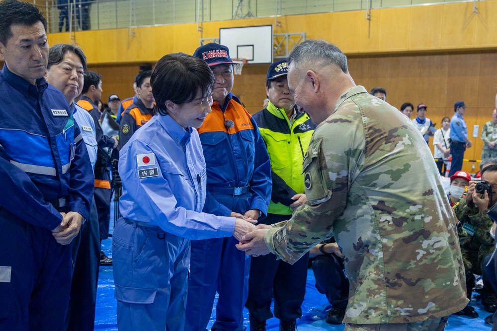 Imagem relacionada à notícia: EUA Exército Japão demonstra capacidades de resposta a desastres em Big Rescue Kanagawa 2026