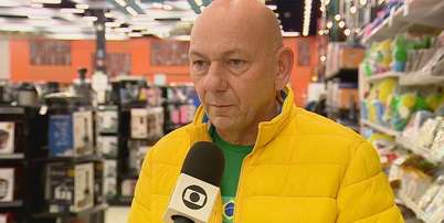 O empresário Luciano Hang em entrevista à Globo: crítica ao "jornalismo ideológico" não o impede de anunciar sua redes de lojas na emissora da família Marinho Foto: Reprodução/TV