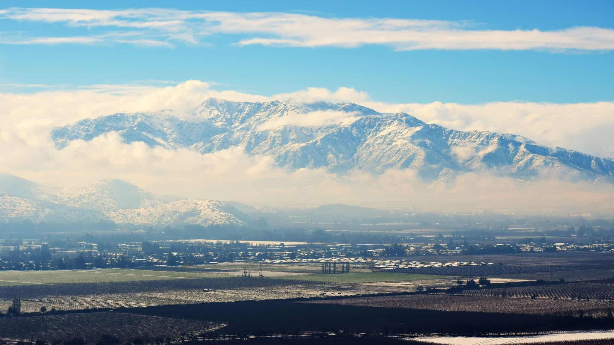 Visão de Santiago, no Chile