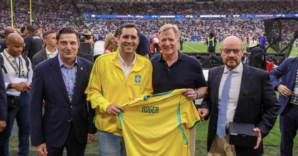 Prefeito do Rio vibra com NFL no Maracanã, mas diz não entender do jogo: ‘Nem conheço as regras’