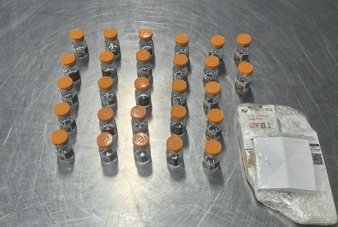Homem é preso com frascos de tirzepatida sem documentação no Aeroporto do Galeão, no Rio