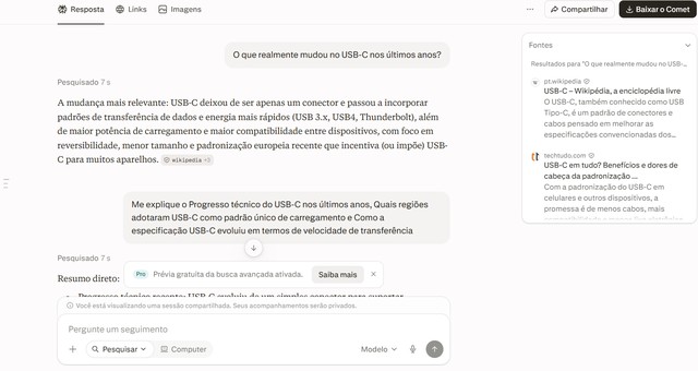 Perplexity + ChatGPT: como usar as duas IAs juntas para pesquisar melhor