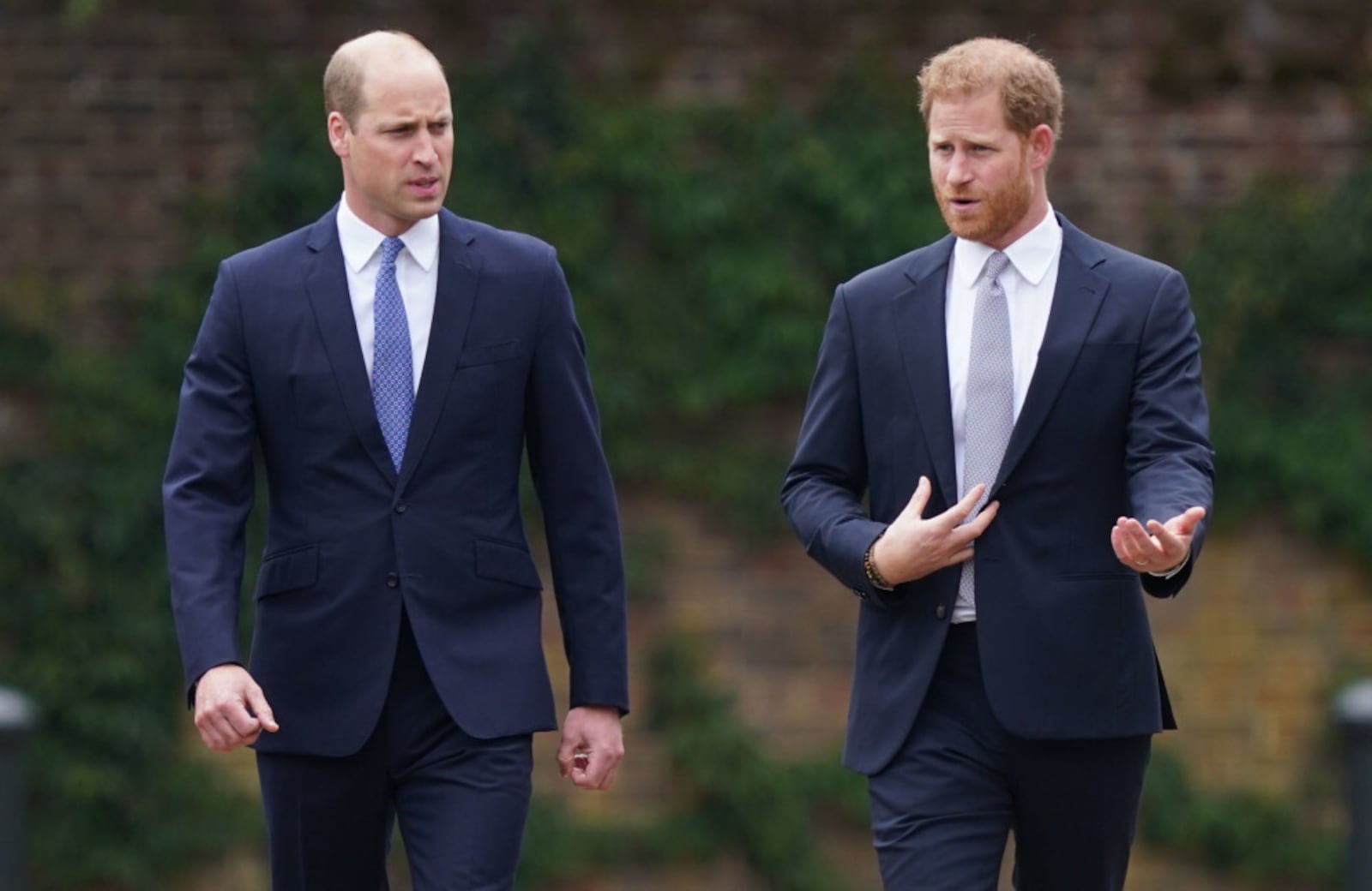 William e Harry em 2021 © Getty Images