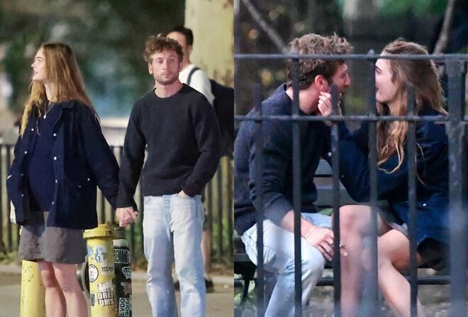 Jeremy Allen White é flagrado em clima de romance com a modelo Lulu Tenney em Nova York