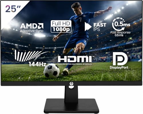 Monitor Gamer 25'' 144hz 0.5ms 1920x1080 HDR10 IPS HDMI DP VESA