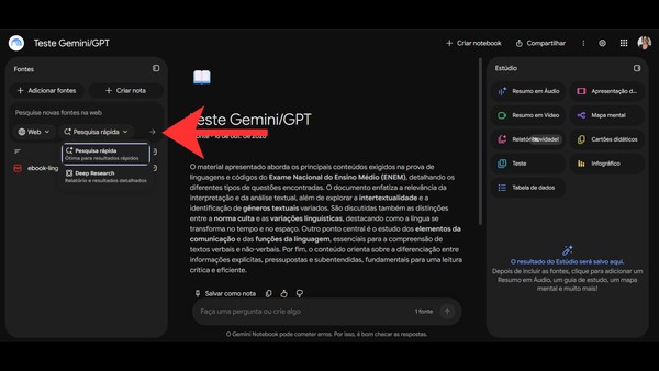 NotebookLM: 7 funções que vão fazer você trocar o ChatGPT pela IA do Google