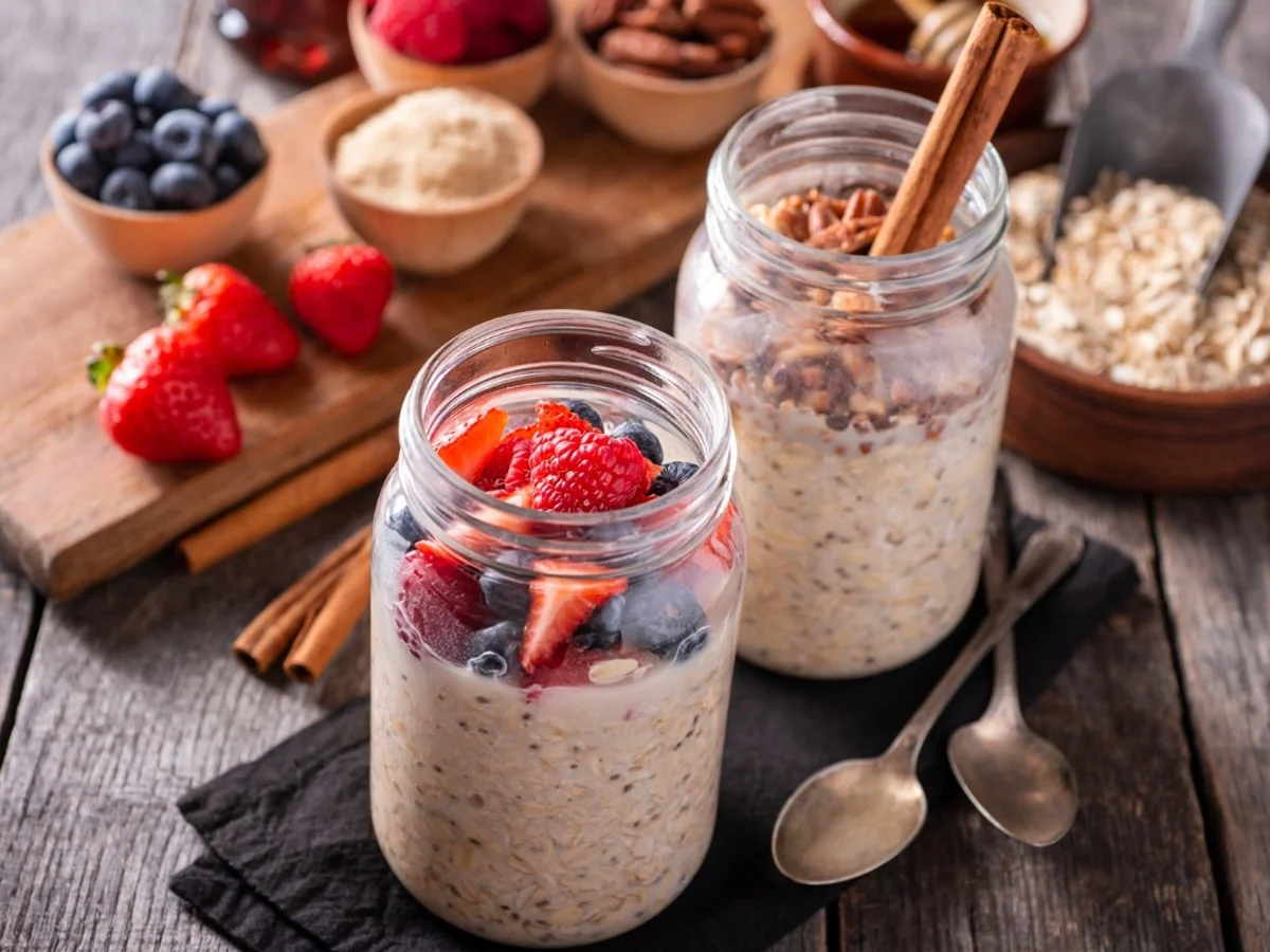 Melhor que pão? Overnight oats é rica em fibras para o café da manhã