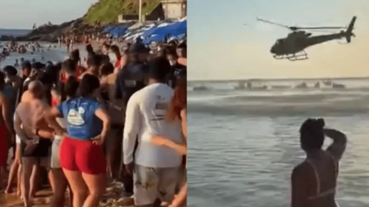 Turista alemão de 66 anos morre após se afogar em praia na Bahia