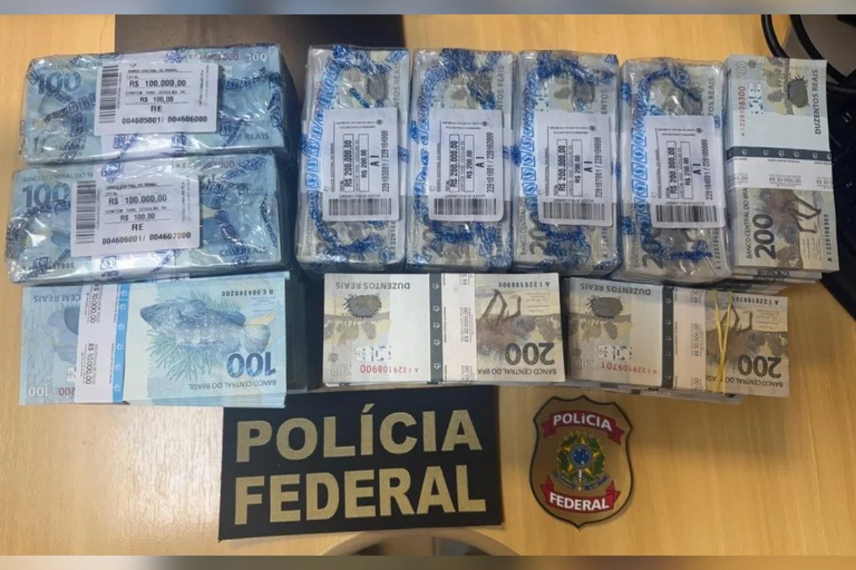 Crime eleitoral: PF prende dupla com R$ 1,64 milhão após denúncia