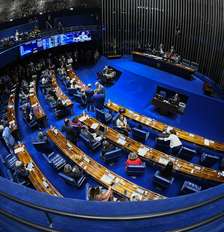 Regimento do Senado prevê cinco sessões antes da votação em primeiro turno Foto: Divulgação/Senado