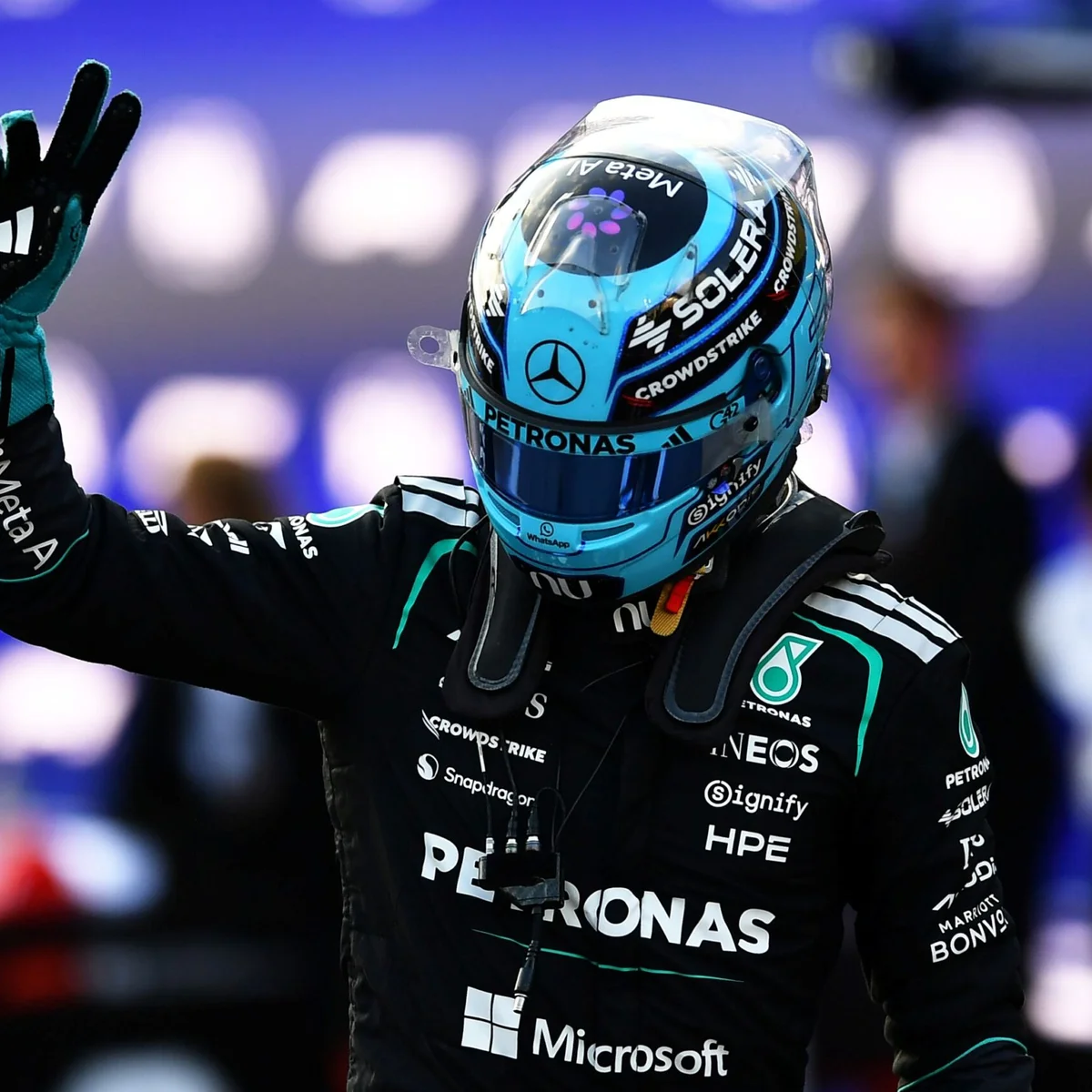 Russell vai largar na última posição no GP de Singapura após falha no motor