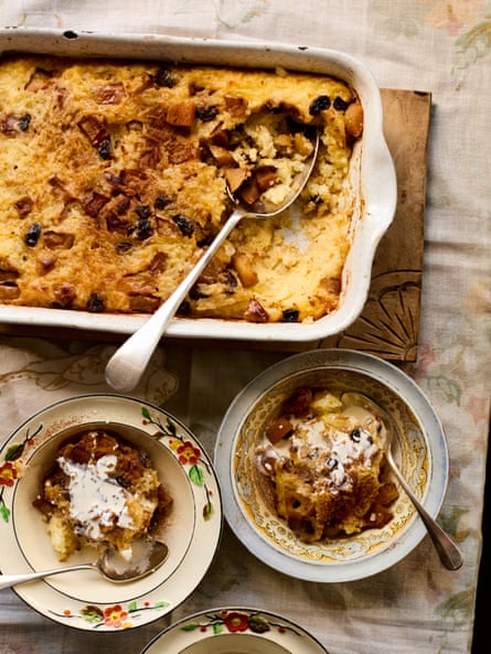 Alissa Timoshkina’s Ukrainian baked rice pudding with apples.