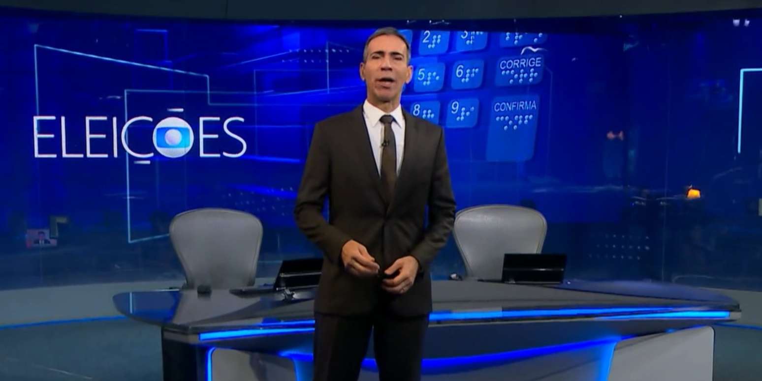 Pela primeira vez, C&eacute;sar Tralli ser&aacute; o mediador do debate presencial na Globo