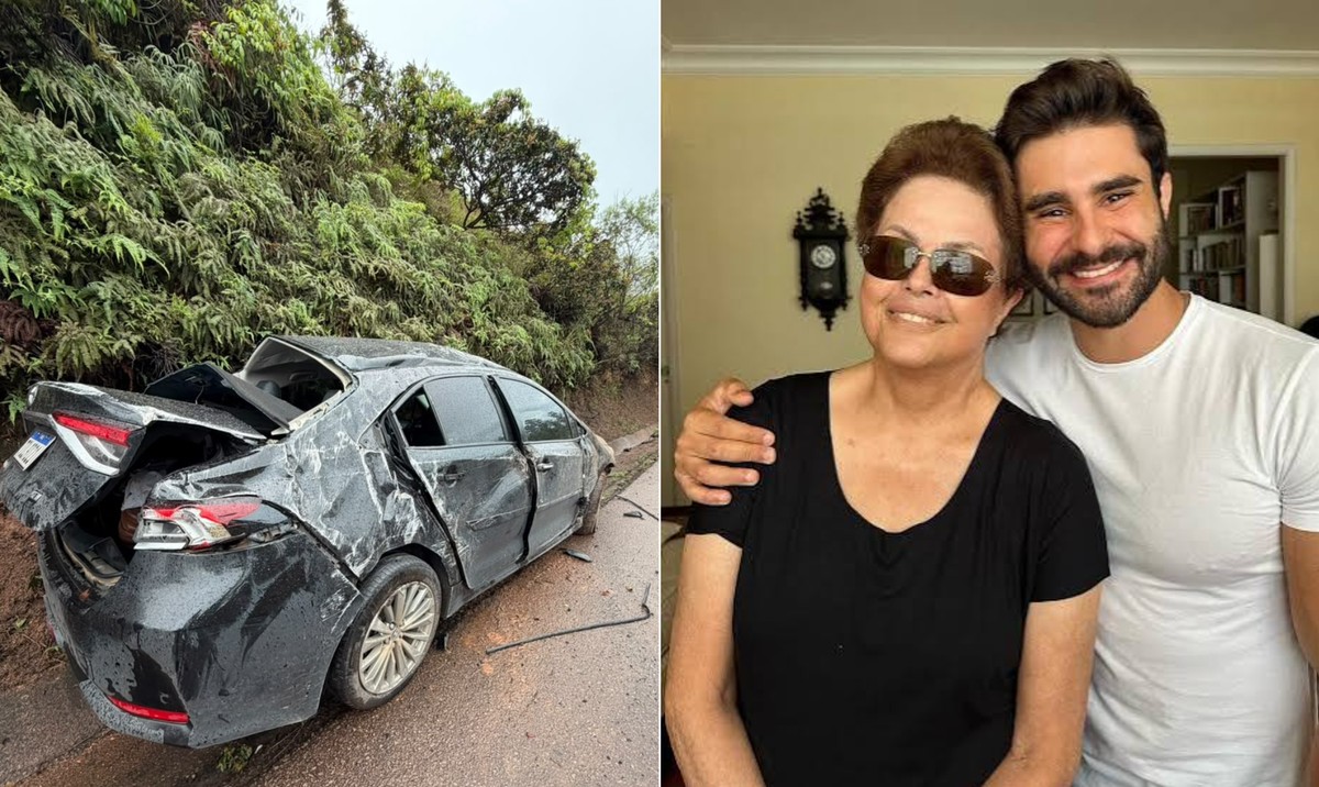 Pedro Rousseff sofre acidente de carro na Fernão Dias a caminho de São Paulo