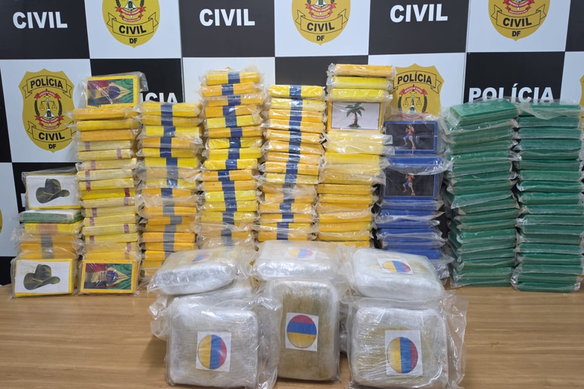 PCDF apreende drogas avaliadas em R$ 4 milhões após 6 meses de investigação