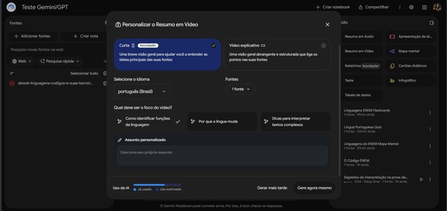 NotebookLM: 7 funções que vão fazer você trocar o ChatGPT pela IA do Google