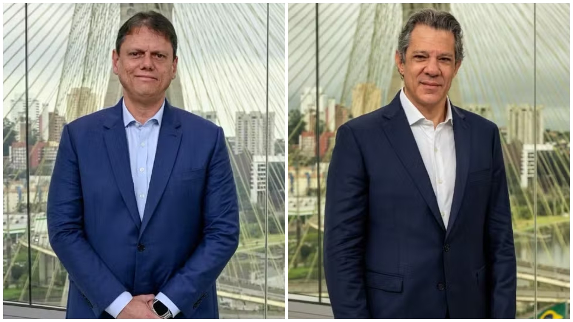 Datafolha em SP, votos válidos: Tarcísio, 60%; Haddad, 35%
