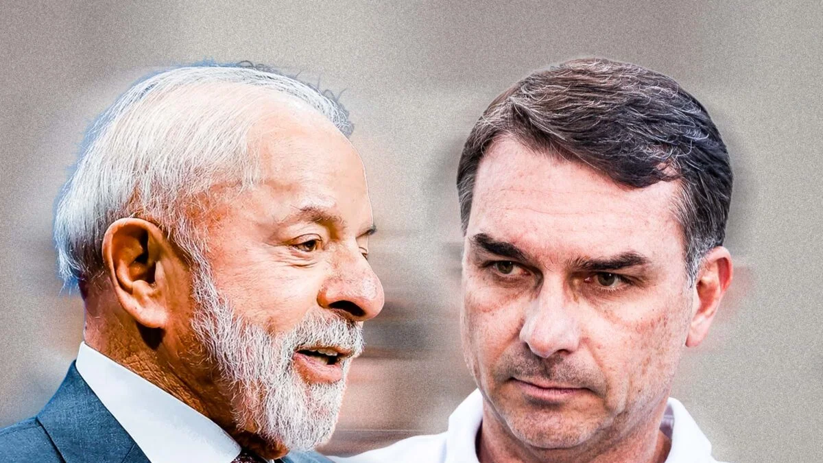CNT/MDA: Lula e Flávio Bolsonaro empatam tecnicamente no 2° turno