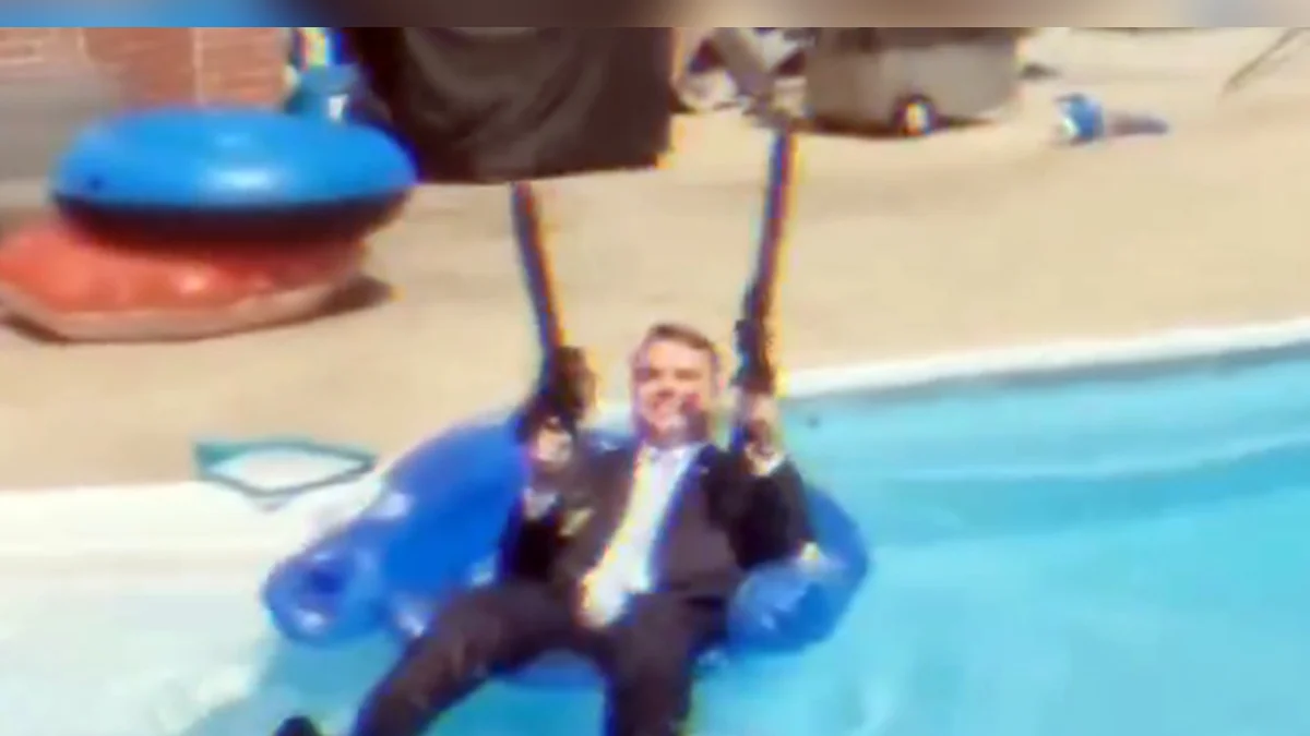 Nikolas divulga vídeo de IA com Flávio bebendo, atirando e soltando míssil