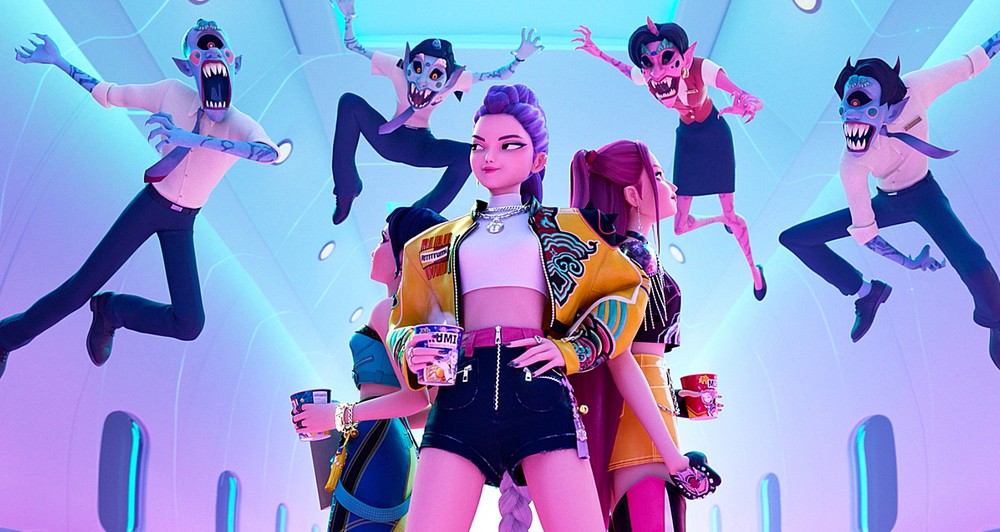 Guerreiras do K-pop (2025) garantiu presença no Oscar 2026 — Foto: Divulgação/Netflix
