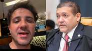 Renan chama Nunes Marques de &lsquo;soldadinho do Fl&aacute;vio&rsquo; ap&oacute;s veto a debate da Globo e recorre ao STF