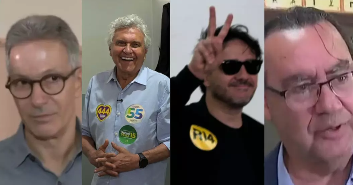 O que Cury, Zema, Renan Santos e Caiado falaram sobre o resultado das eleições