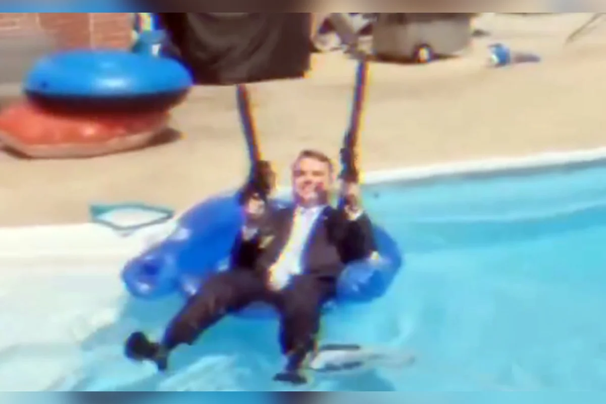 Nikolas divulga vídeo de IA com Flávio bebendo, atirando e soltando míssil