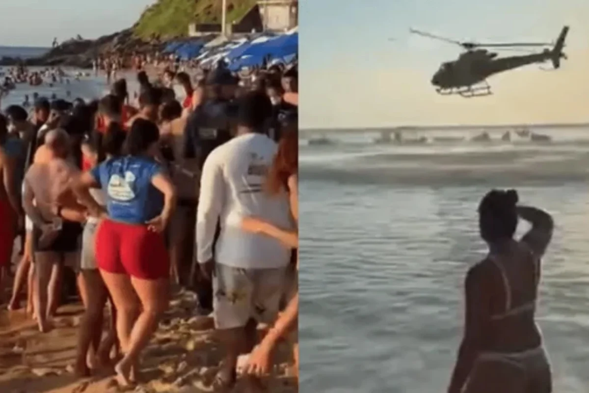 Turista alemão de 66 anos morre após se afogar em praia na Bahia