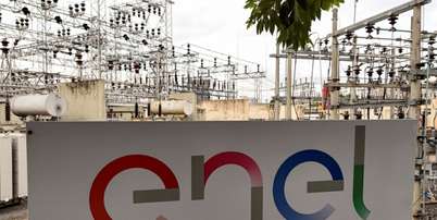 Logo da Enel em uma subestação em São Paulo, Brasil REUTERS/Amanda Perobelli Foto: Reuters
