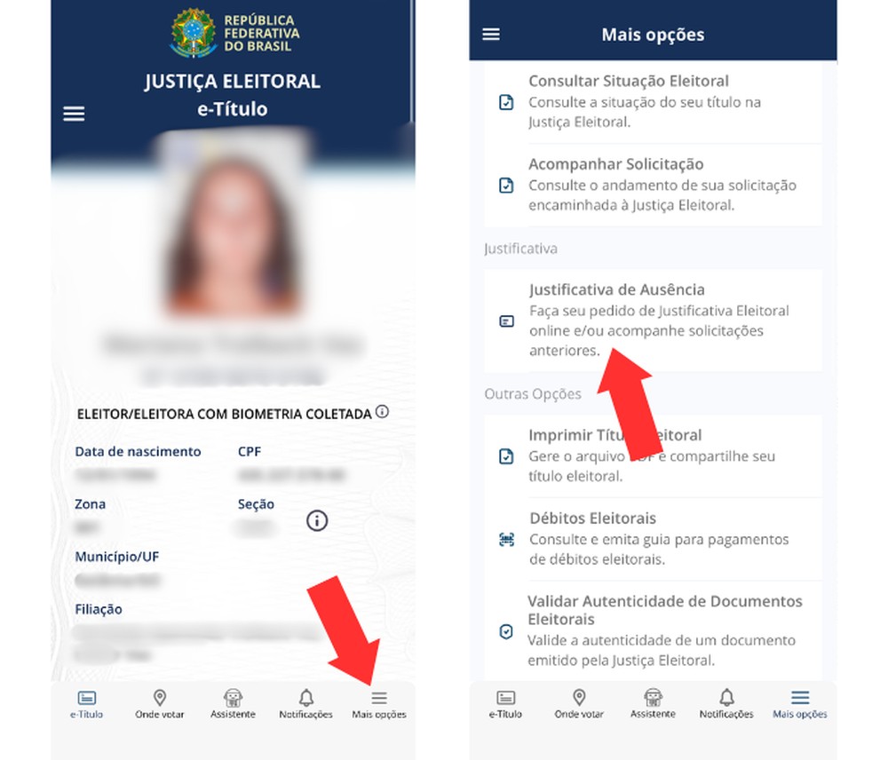Como mudar o local de votação, justificar e baixar o e-Título? Veja