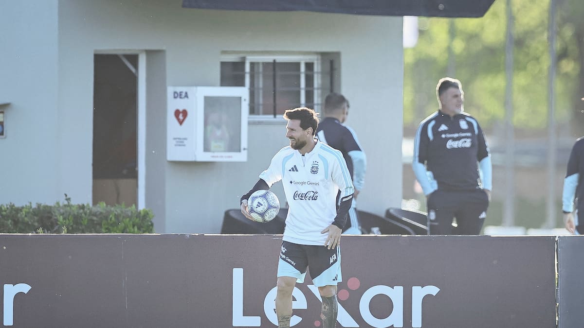 El mensaje de Lionel Messi tras su último entrenamiento con la selección: “Voy a extrañar”