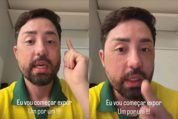 Rico Melquiades chora e diz viver “com medo” após expor posição política