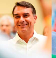 Os candidatos a presidente Flávio Bolsonaro (PL) e Lula (PT) Foto: Vittor Sales/Divulgação Campan / Estadão