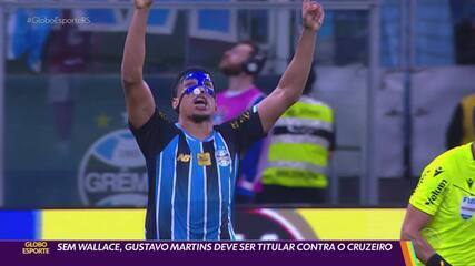 Sem Wallace, Gustavo Martins deve ser titular contra o Cruzeiro