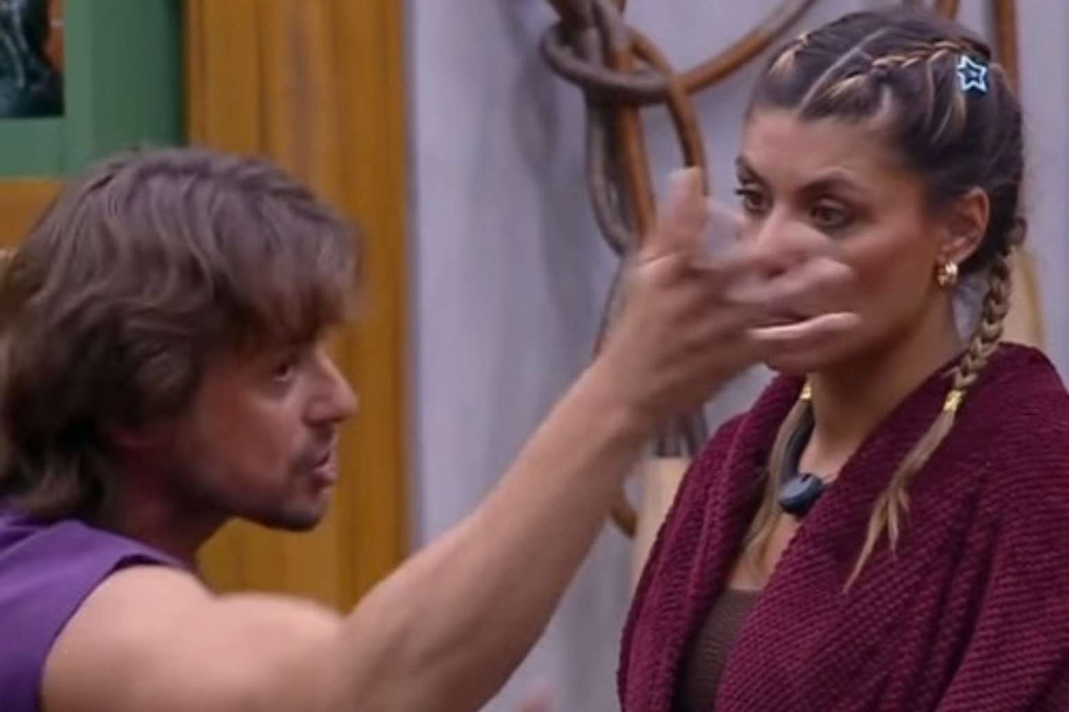 Daniel Erthal tem conversa franca com Franciele