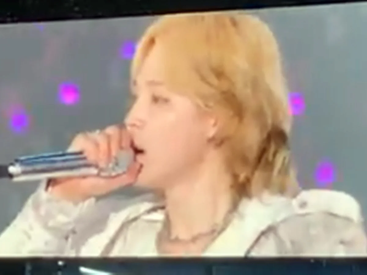Jimin interrompe show do BTS na Argentina após empurra-empurra de fãs