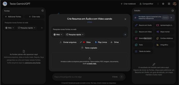 NotebookLM: 7 funções que vão fazer você trocar o ChatGPT pela IA do Google