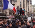 Demonstrators gather in Paris as fresh protests sweep France