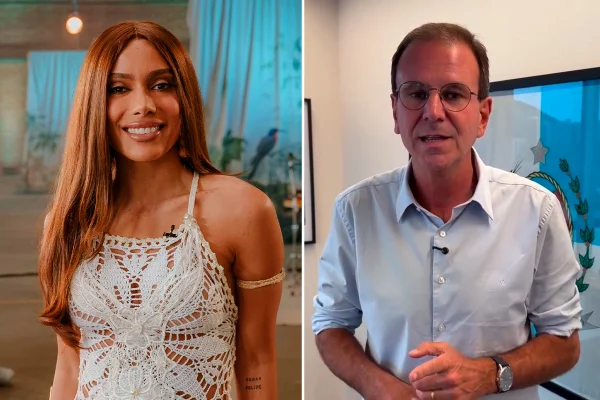 Anitta declara apoio a Eduardo Paes e desabafa: "Medo do futuro"